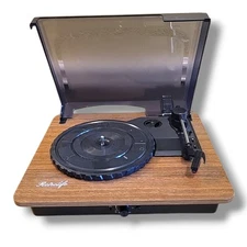 Retrolife Vintage Turntable Record Player With  Bluetooth Model R610