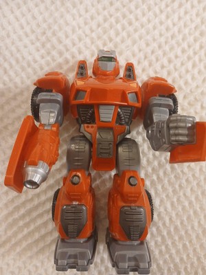 HAP-P-KID TOY - Battery Operated Toy Robot 7'' Transformer Not Working Right 