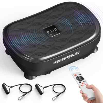 #ad Vibration Plate Exercise Machine Whole Body Workout Vibrate Fitness Platform Gym $64.99