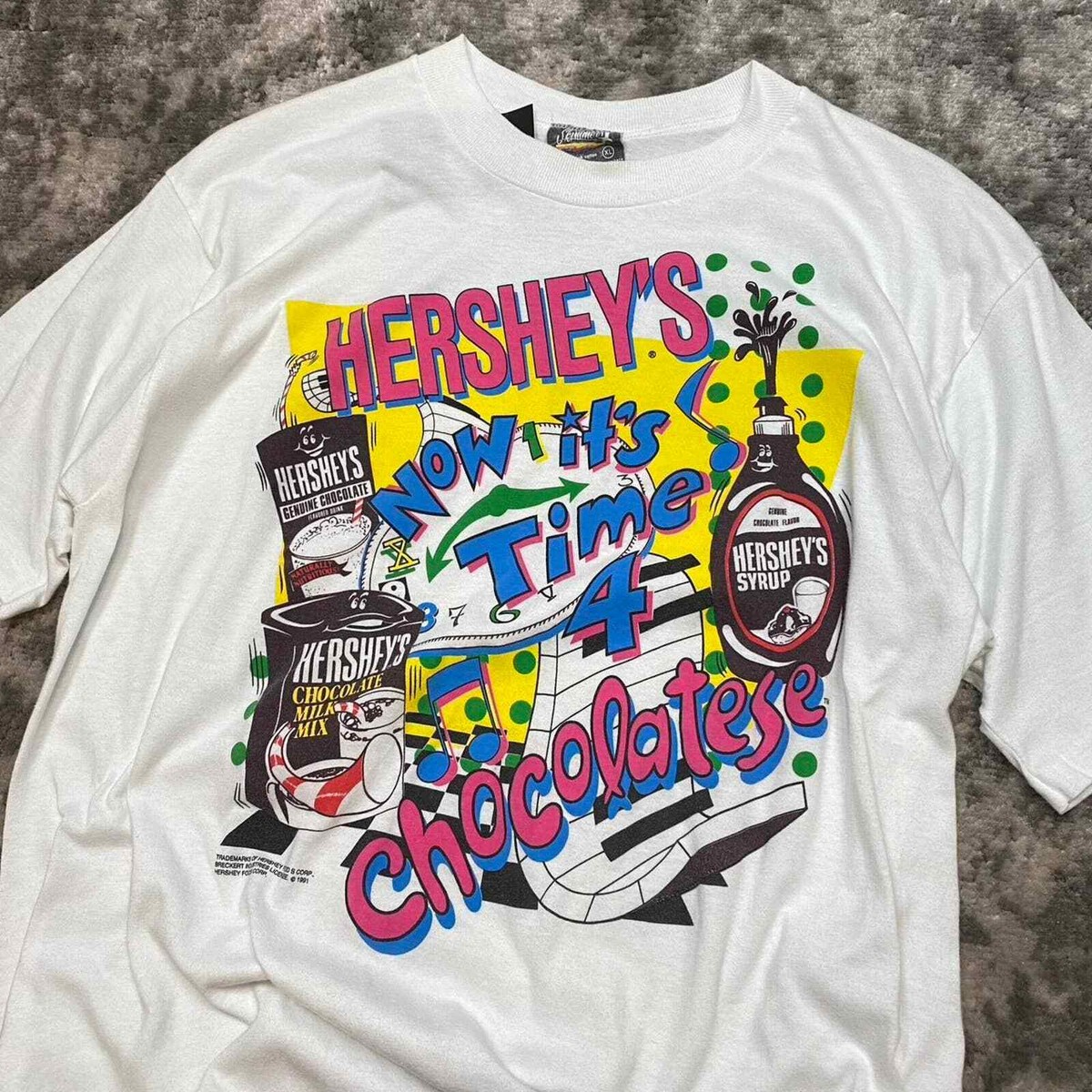 Vintage 90s 1991 Hersey