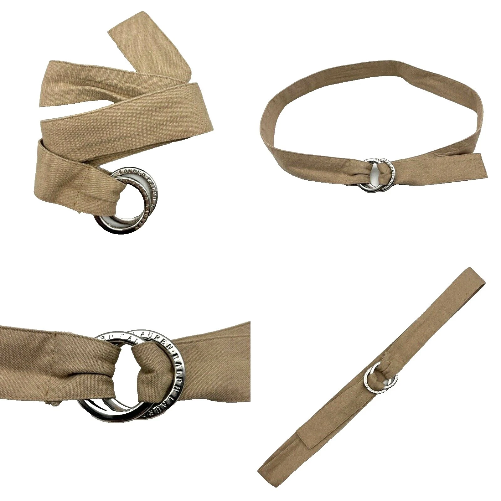 Cinturones Lauren Ralph Lauren algodón para hombres