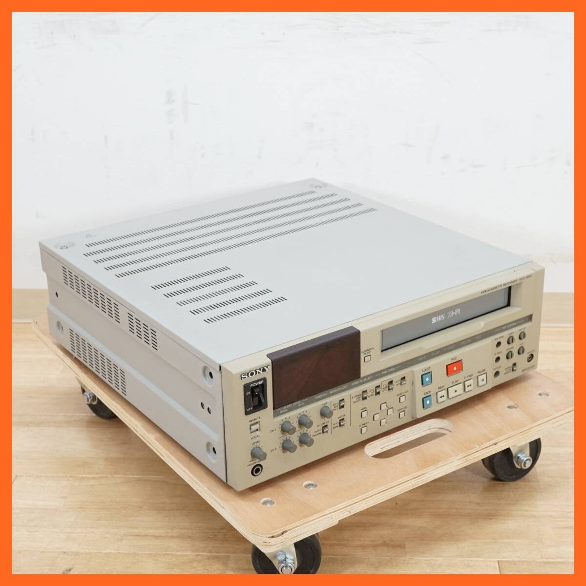 ★【中古/動作品 】★ SONY SVO-5800/S-VHS/再生確認済み】 ☆【中古/動作品 】☆ SONY SVO-5800/S-VHS/再生確認済み】