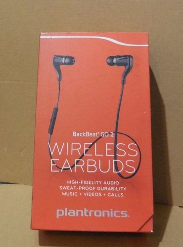 Plantronics BackBeat GO 2 Inalámbricos Bluetooth Estéreo Auriculares Negros  (caja Abierta) | eBay