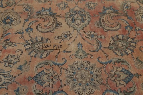 All-over Pattern 8x11 Traditional Distressed Rug Wool Vintage Handmade Carpet - Picture 11 of 12