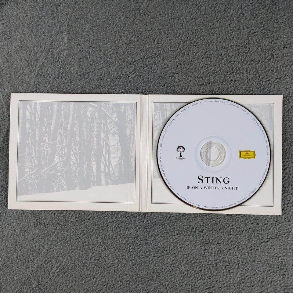 Sting If On A Winter's Night... CD Album Music Classical Holiday Used Foto 3 de 3