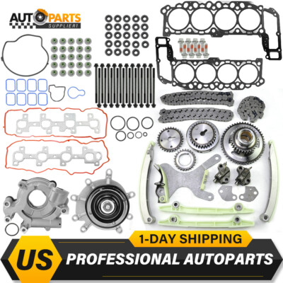 Timing Chain Kit Head Gasket For 4.7L Dodge Dakota Dakota Jeep Grand Cherokee