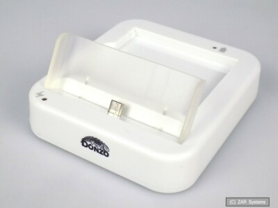 DONZO Micro USB Docking Station Charger with Battery Case White for Galaxy S4 9500