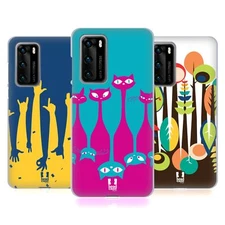 HEAD CASE DESIGNS UPSIDE DOWN SOFT GEL CASE FOR HUAWEI PHONES 4