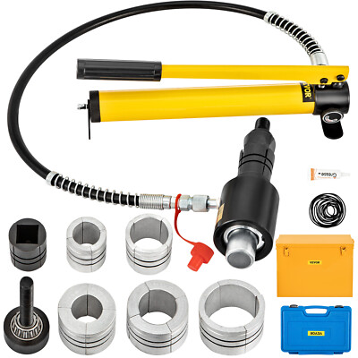 VEVOR Hydraulic Exhaust Pipe Expander Manual Tailpipe 1-5/8'' to 4 1/4'' 10 Tons