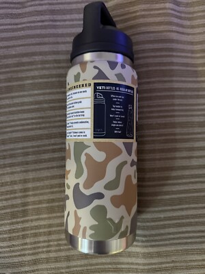 Yeti 26 oz Rambler Bottle Duck Camo Edition - New Limited In Hand