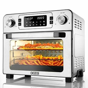 CKOZESE 1700W 10-in-1 Toaster Oven Air Fryer Combo Stainless Steel | eBay