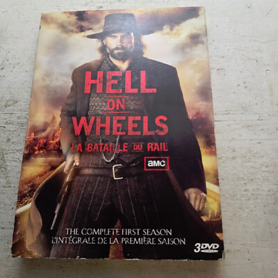 Hell on Wheels: The Complete First Season (DVD, 2013, 3-Disc Set, Canadian)