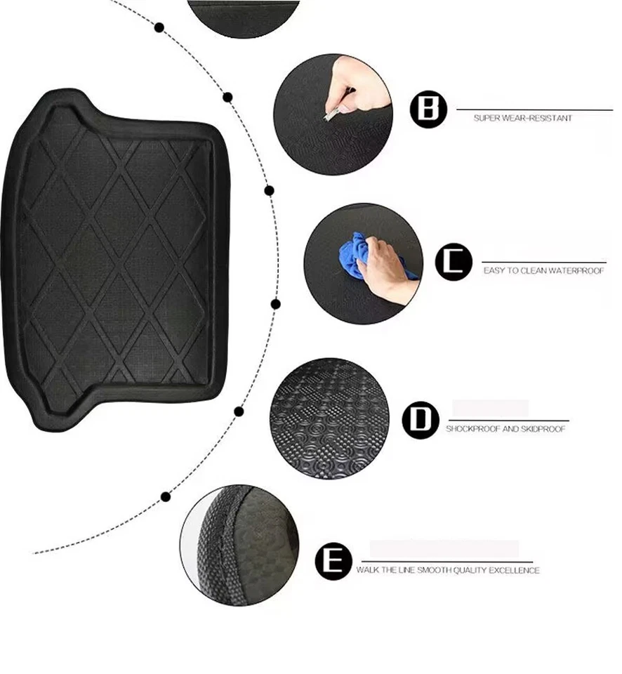 Alfombras y forros de carga para Ford EcoSport 2013-2017 Foto 4 de 4