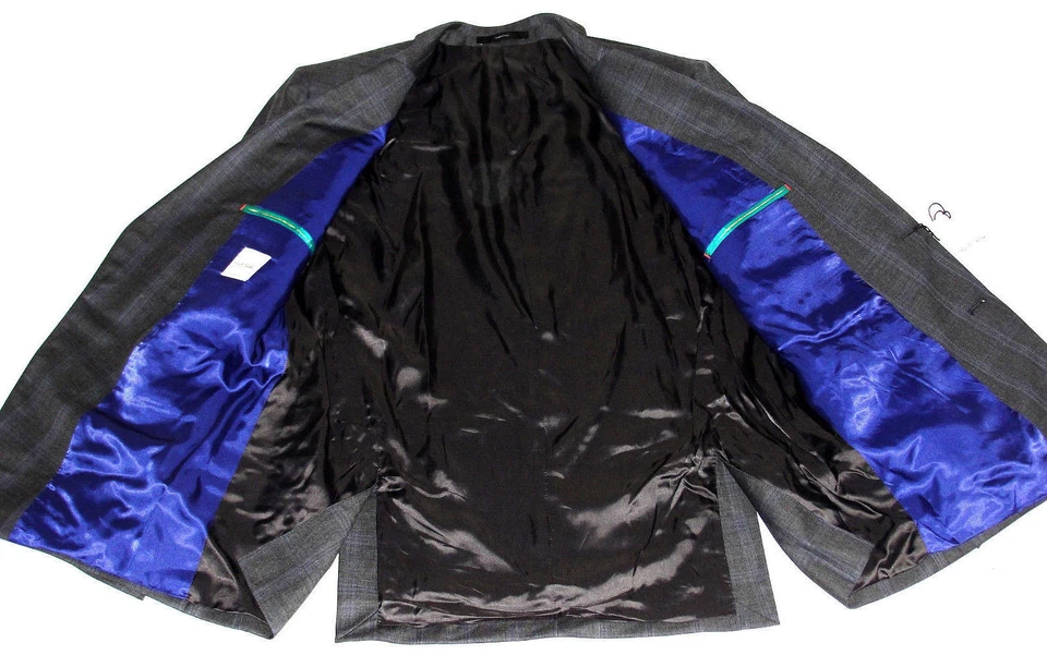 LUXURY MENS 3 PIECE DUCHAMP LONDON PRINCE OF WALES SLIM FIT SUIT 46L X W40 X 33 - Image 1 of 2
