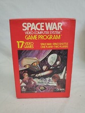 ATARI 2600 Space War Game Some Pages Of The Manual Stick Together   