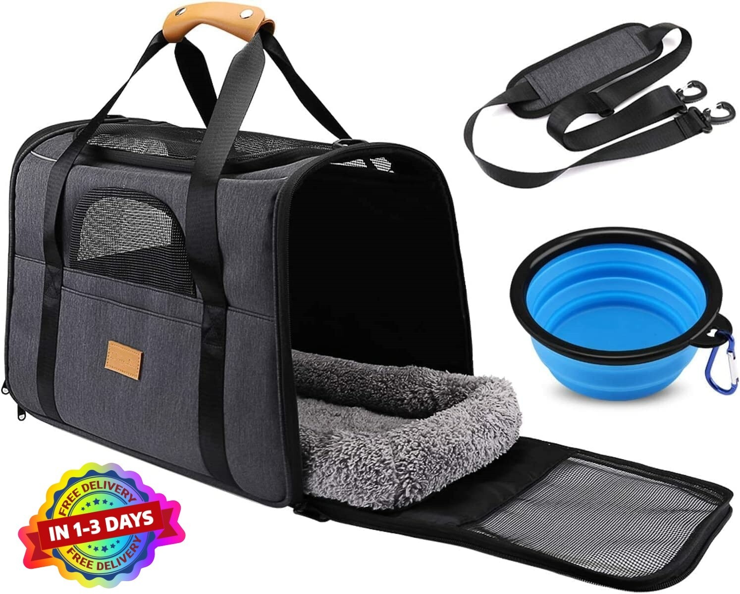 Transporte De Carga Para Perros Mascotas Superior 14 In Pet Kennel Dog