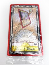 MetaZoo SEANCE Big Box PAGE OF WANDS Tarot Card Full Holo Sealed Target Blister