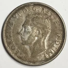 1946 Canada 25 Cents - George VI - Very Fine (VF+) KM#35 - 80% Silver - 4905