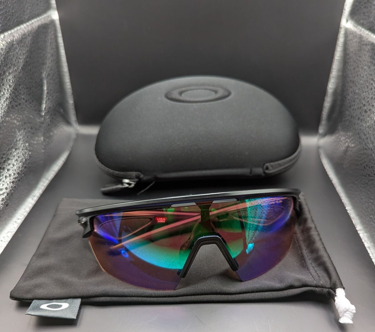 Oakley SPHAERA Matte Black Semi-Rimless PRIZM Golf Lens Oakley SPHAERA Matte Black Semi-Rimless PRIZM Golf Lens