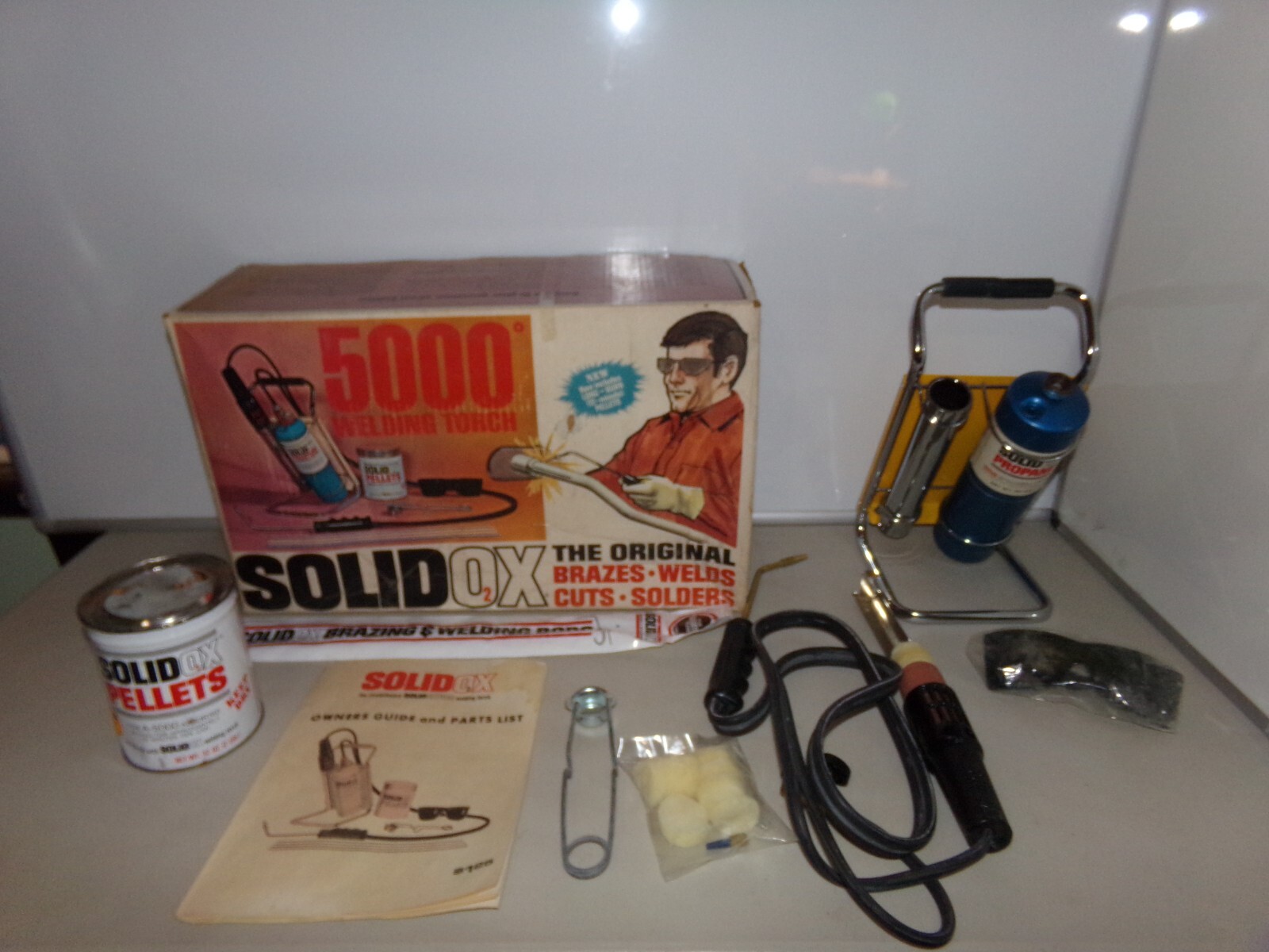 SOLID OX 5000 DEGREE WELDING BRAZING SOLDERING TORCH KIT eBay