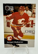 1991 Pro Set #39 Sergei Makarov   Calgary Flames