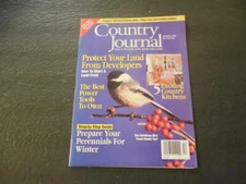 Country Journal Dec 1996 Perennials; Holiday Gifts; Power Tools       ID:35891