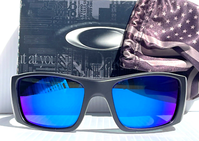 OAKLEY FUEL CELL Tonal USA Flag w POLARIZED Galaxy Blue Lens