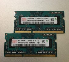 4GB 2X2GB PC3-10600S DDR3-1333 RAM For Apple MacBook Pro13", 17", or Laptop PC