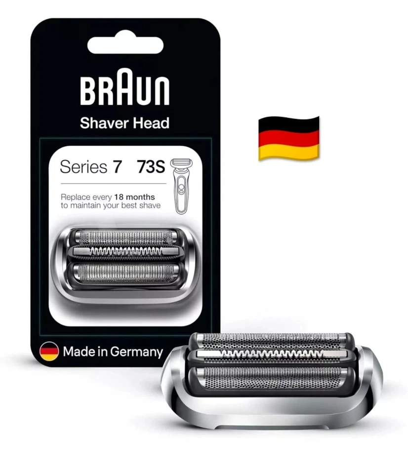 Braun 73S Ersatzscherteil für Braun Series 7 Elektrorasierer - Silber