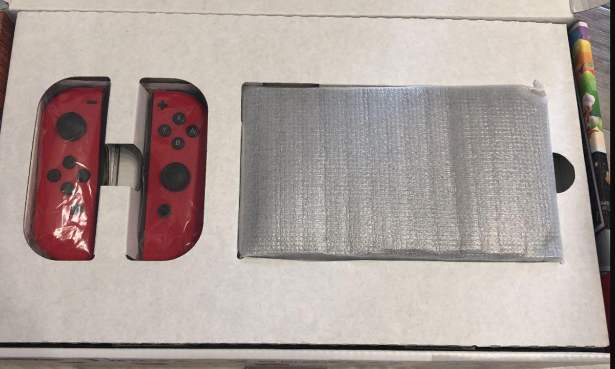 Used Nintendo Switch Super Mario Odyssey Edition Console System