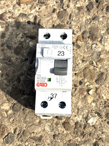 10 Amp RCBO GS B10a 2P ELECTRIC RESIDUAL CURRENT CIRCUIT BREAKER E2163230????