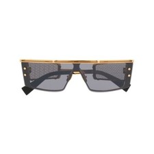 Balmain Eyewear by AKONI Wonder Boy III Oversized Frame Sunglasses Shield JAPAN