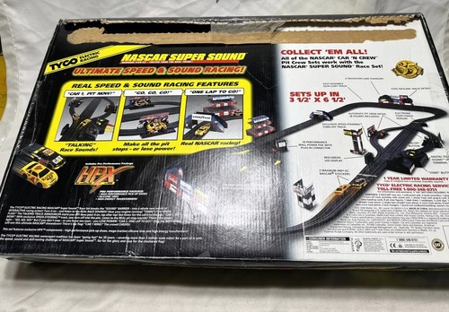 Slot auto elettrica vintage TYCO NASCAR Super Sound 1998 *vedi dettagli - Foto 4 di 5