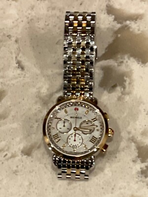 Michele Multicolor Diamond Sport Sail 2-Tone Watch Michele Sport Sail Women main image 2