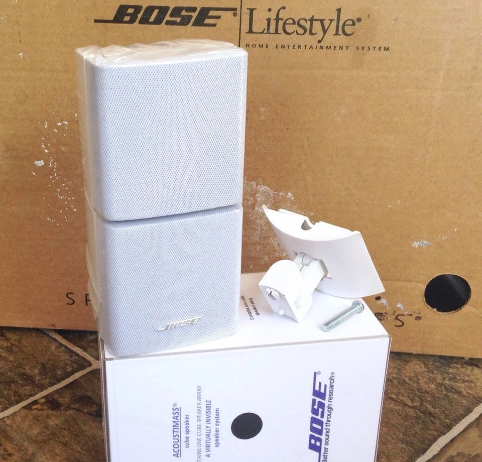 Bose Double Cube Speaker DoubleShot and Mount UB20 Acoustimass Lifestyle Mint - image 2 of 4