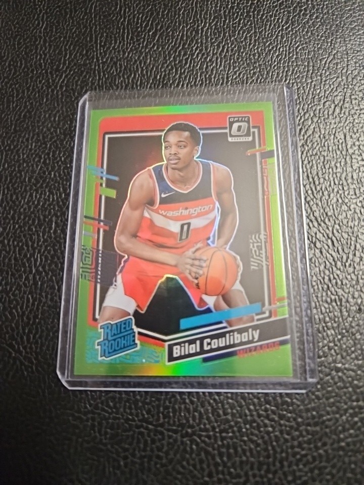 Bilal Coulibaly 2023-24 Donruss Optic  #243 RC Rated Rookie Lime Green /149
