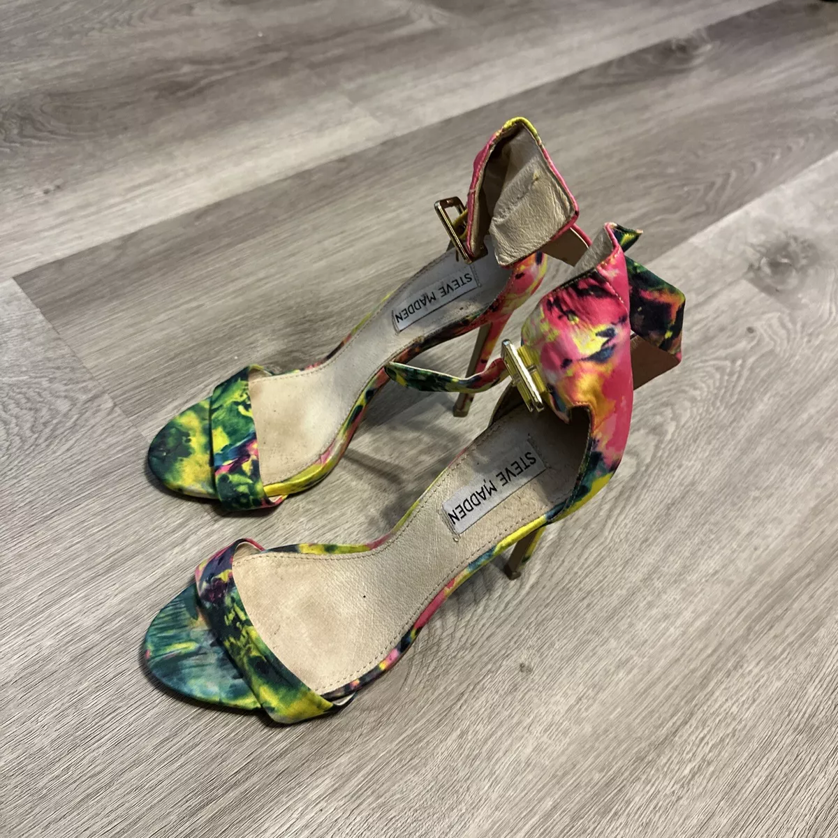 Steve madden rainbow clearance heels