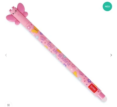 Legami Stift Schmetterling (Butterfly) - NEU - Löschbarer Gelstift