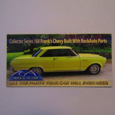 Rockauto Rock Auto Collector Series 188 Car Magnet Chevy Chevrolet