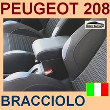 PEUGEOT 208 (2012-02/2019)- BRACCIOLO CON PORTAOGGETTI - REGOLABILE IN LUNGHEZZA