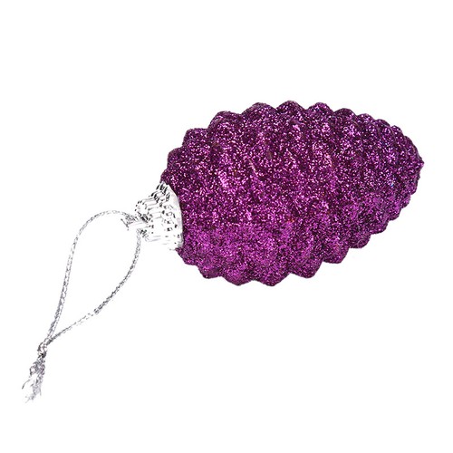 7cm-Glass-Pinecone-Xmas-Decoration-Ornaments-Party-Event-Decoration-Christmas-SE