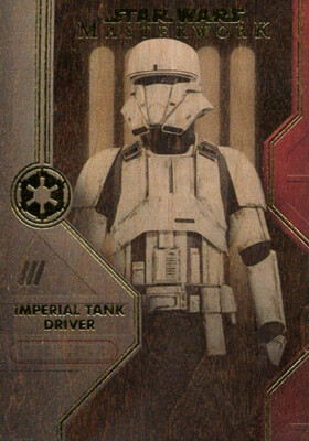2020 TOPPS STAR WARS MASTERWORK TROOPERS WOOD INSERT CARD TE-12 09/10