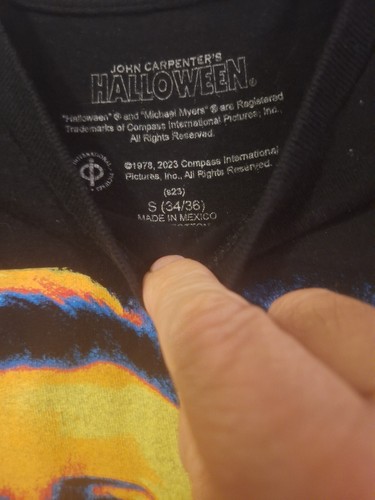 John Carpenters Halloween / Michael Myers Shirt - Größe S - The Night He Came Home - Bild 4 von 5
