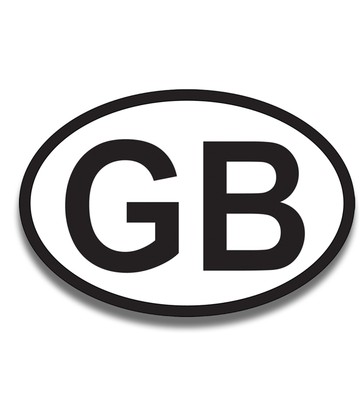 Gb Car Sticker Euro Road Legal Badge Europe Travelling Stickers Water Resistant Ebay