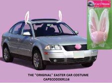 NEW EASTER BUNNY CAR COSTUME FOR ALL VEHICLES DONT BE FOOLED BY CHEAP IMITATIONS