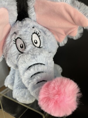 Aurora Dr Seuss Horton Hears a Who Plush Elephant Stuffed Animal Toy EUC Soft