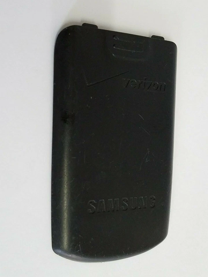 Cubierta de batería negra puerta trasera para teléfono Samsung SCH-A930 Verizon abatible Foto 2 de 3