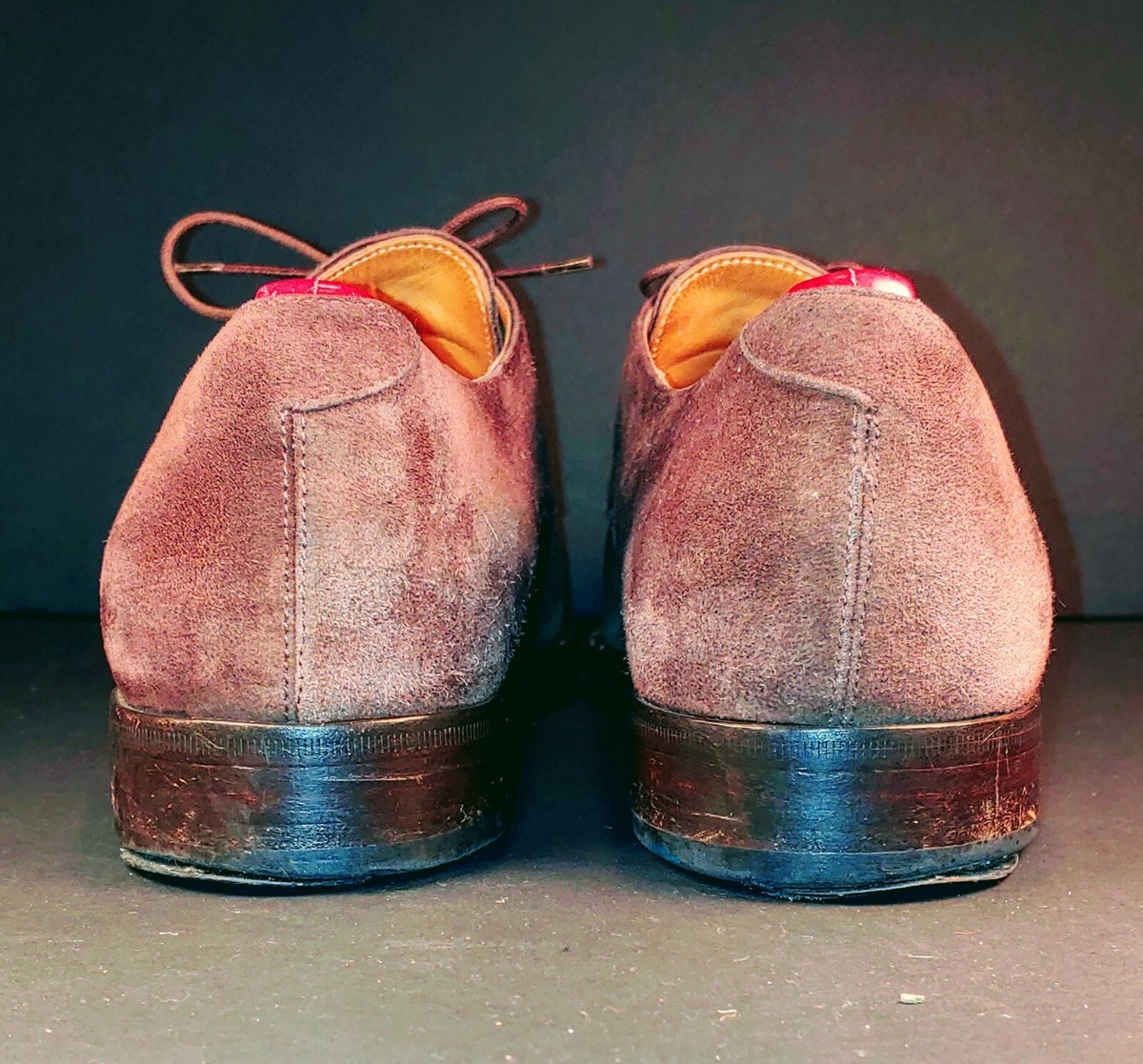 Cole Haan Split Toe Derby Shoes Mens 11 M Brown Suede Rubber Sole Maine USA Anders Split Toe Derbies - Suede - Men main image 3