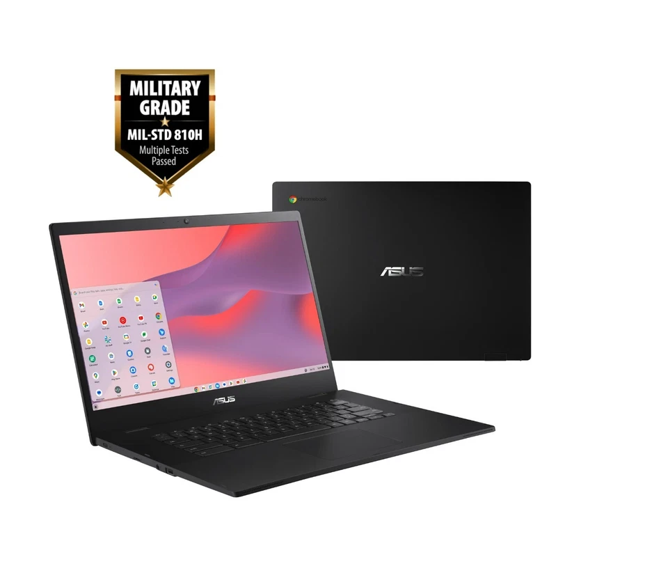 ASUS Chromebook CX1500CN, 15.6" FHD, Intel Celeron N3350, 4GB RAM, 64GB eMMC - Image 2 of 4