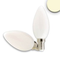 Isoled E14 Led Kerze, 2W, Milky, Warmweiß, Dimmbar